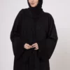 Abaya with Zebra Print