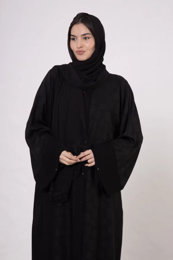 Abaya with Zebra Print