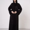 DM-512 Diamond Pattern Bamboo Silk Abaya