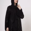 DM-512_2 Diamond Pattern Bamboo Silk Abaya