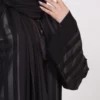 Medium Striped Bamboo Silk Abaya