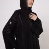 Medium Striped Bamboo Silk Abaya