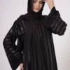 Medium Striped Bamboo Silk Abaya