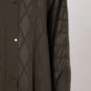 Olive Green Diamond Pattern Abaya