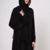 Plain Abaya with Snap Closures