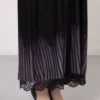 Abaya with Zebra Stripes
