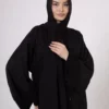Abaya with Zebra Stripes
