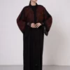 VS-Inspired Tuğra Print Abaya