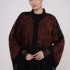 VS-Inspired Tuğra Print Abaya
