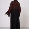 VS-Inspired Tuğra Print Abaya