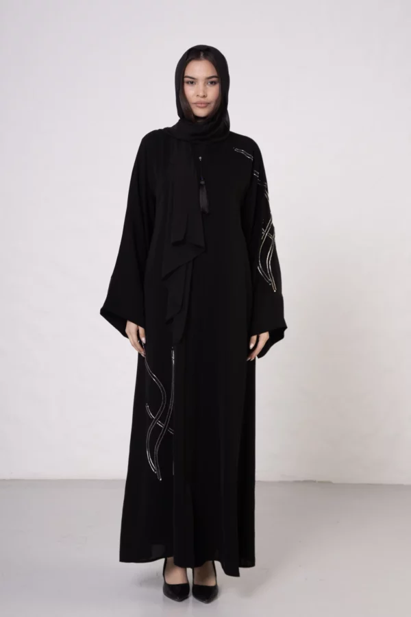 Ivy Stone Embellished Abaya