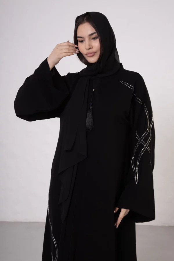 Ivy Stone Embellished Abaya