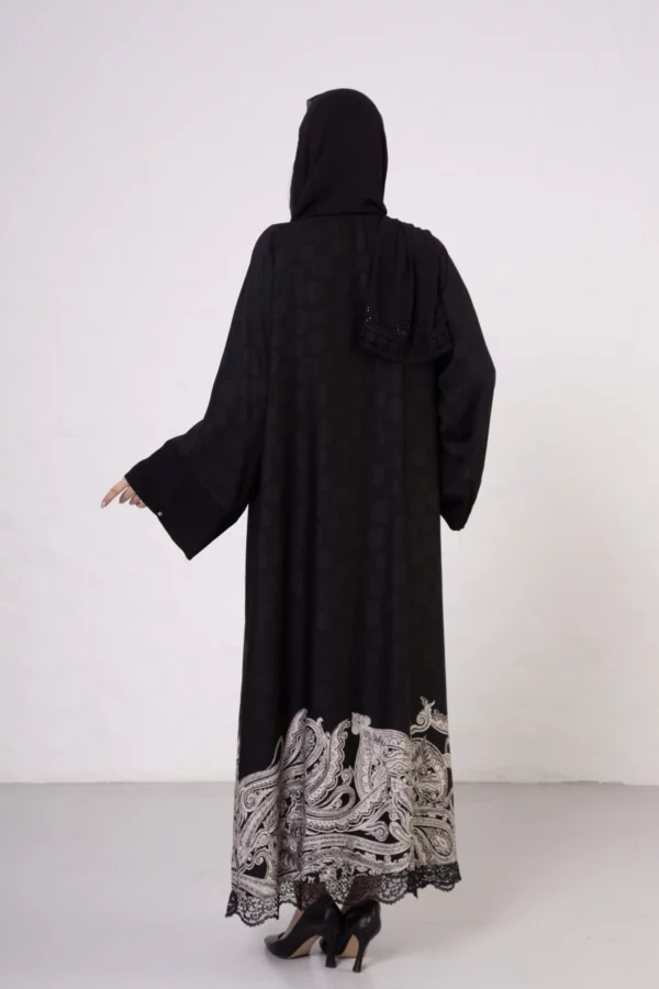 Abaya with Water-Effect
