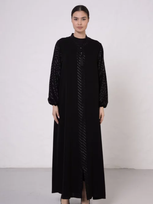 Zigzag Print Elastic Cuff