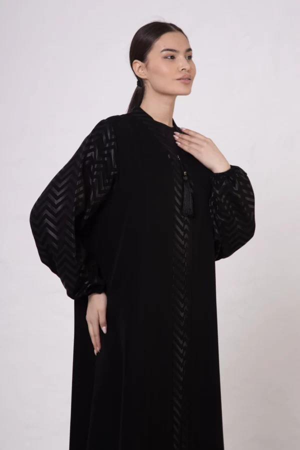 ZG-505_2 Zigzag Print Elastic Cuff