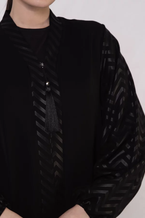 ZG-505_5 Zigzag Print Elastic Cuff