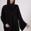 Zigzag Pattern Abaya
